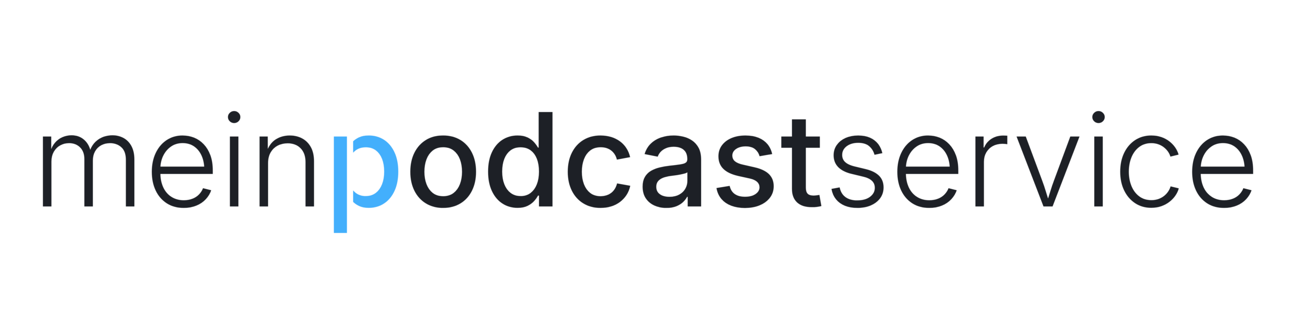 Logo von meinpodcastservice – Professionelle Audio-Bearbeitung und Podcast-Service